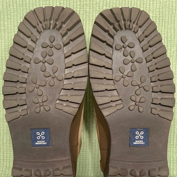 Caslon Women's Betsy Lug Sole Water Resistant Brown Suede Boots Shoes SZ US 9 - Picture 9 of 12